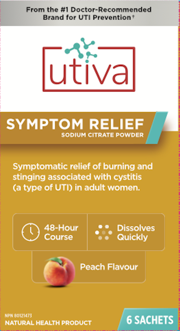 Utiva Symptom Relief 6 Sachets