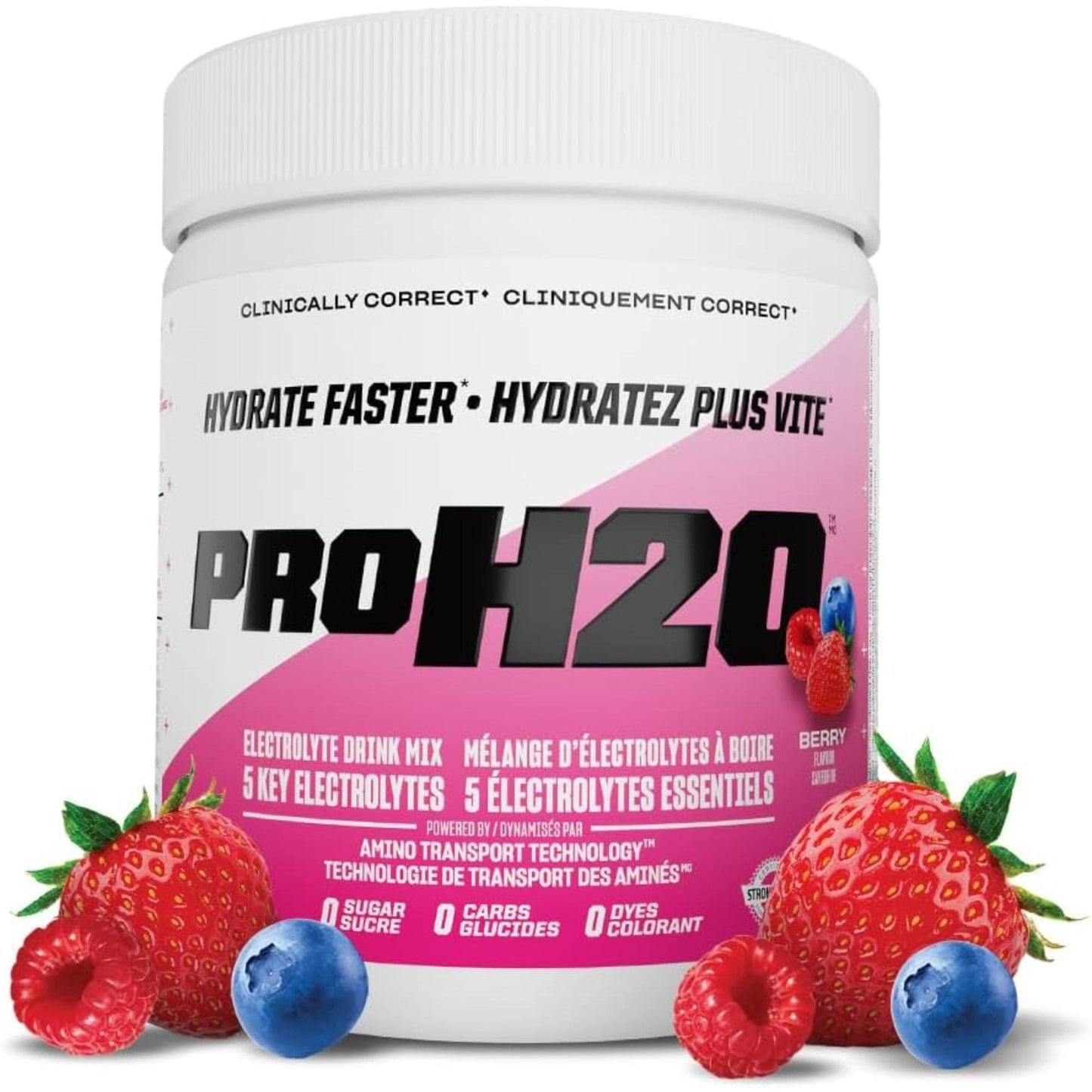 255 g Berry Blast | PVL Pro H20 Electrolytes Drink Mix