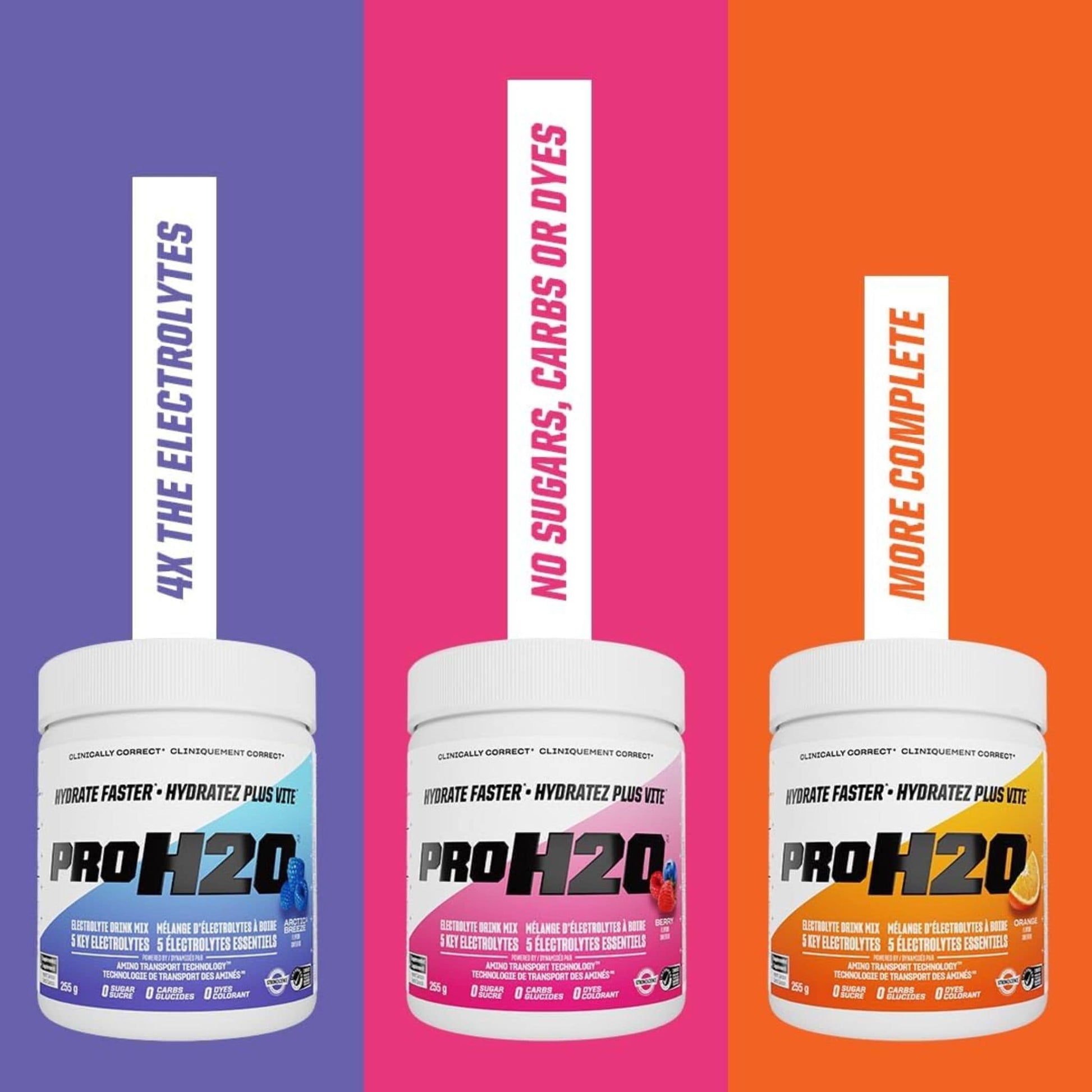 255 g Berry Blast | PVL Pro H20 Electrolytes Drink Mix