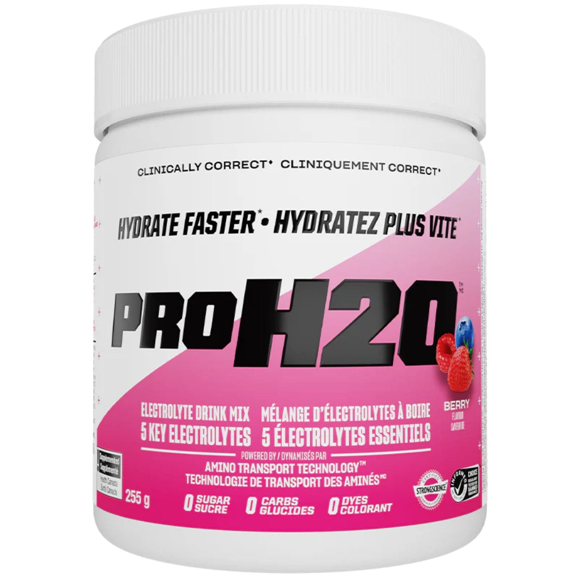 255 g Berry Blast | PVL Pro H20 Electrolytes Drink Mix