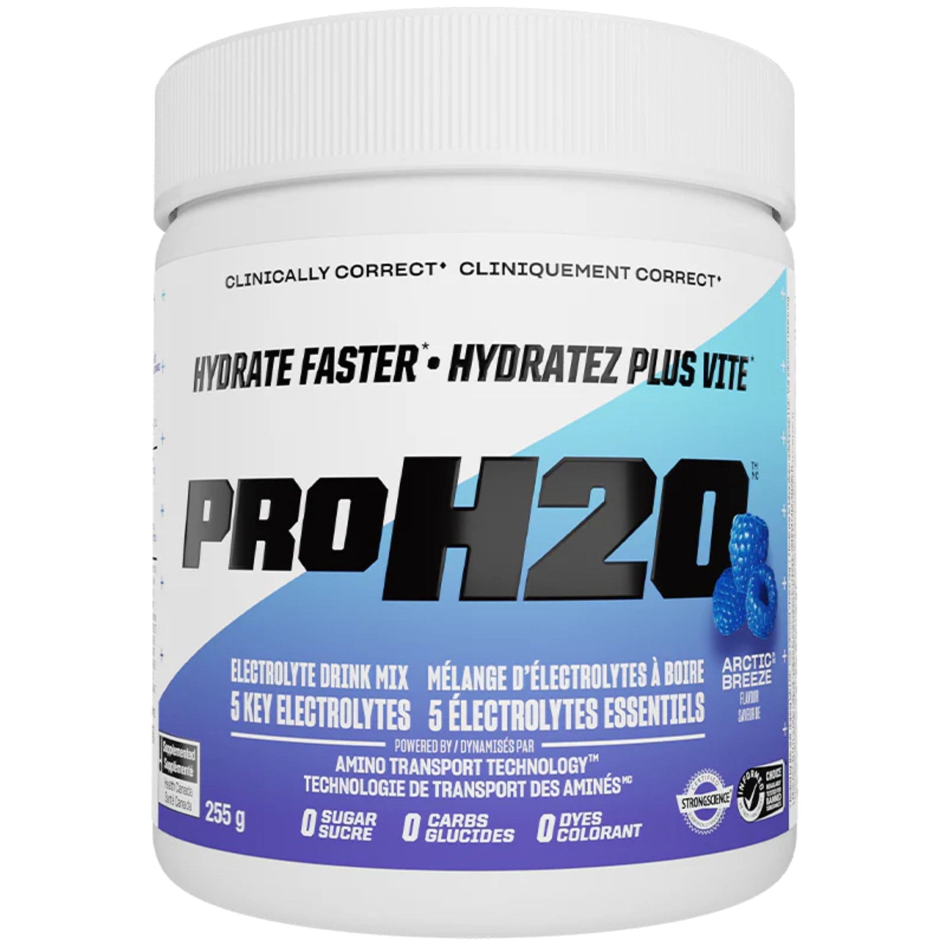 255 g Arctic Breeze | PVL Pro H20 Electrolytes Drink Mix