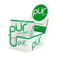 PUR Aspartame-Free Chewing Gum, Sweetened with 100% Xylitol, Sugar-Free, 8 Flavours, Case of 12 Bags (55 pc) or 12 Packs (9 pc) - Spearmint / Case of 12 Packs (9 Pieces Each)