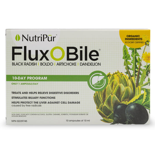 10 Ampoules | Nutripur FluxOBile 10 Ampoules