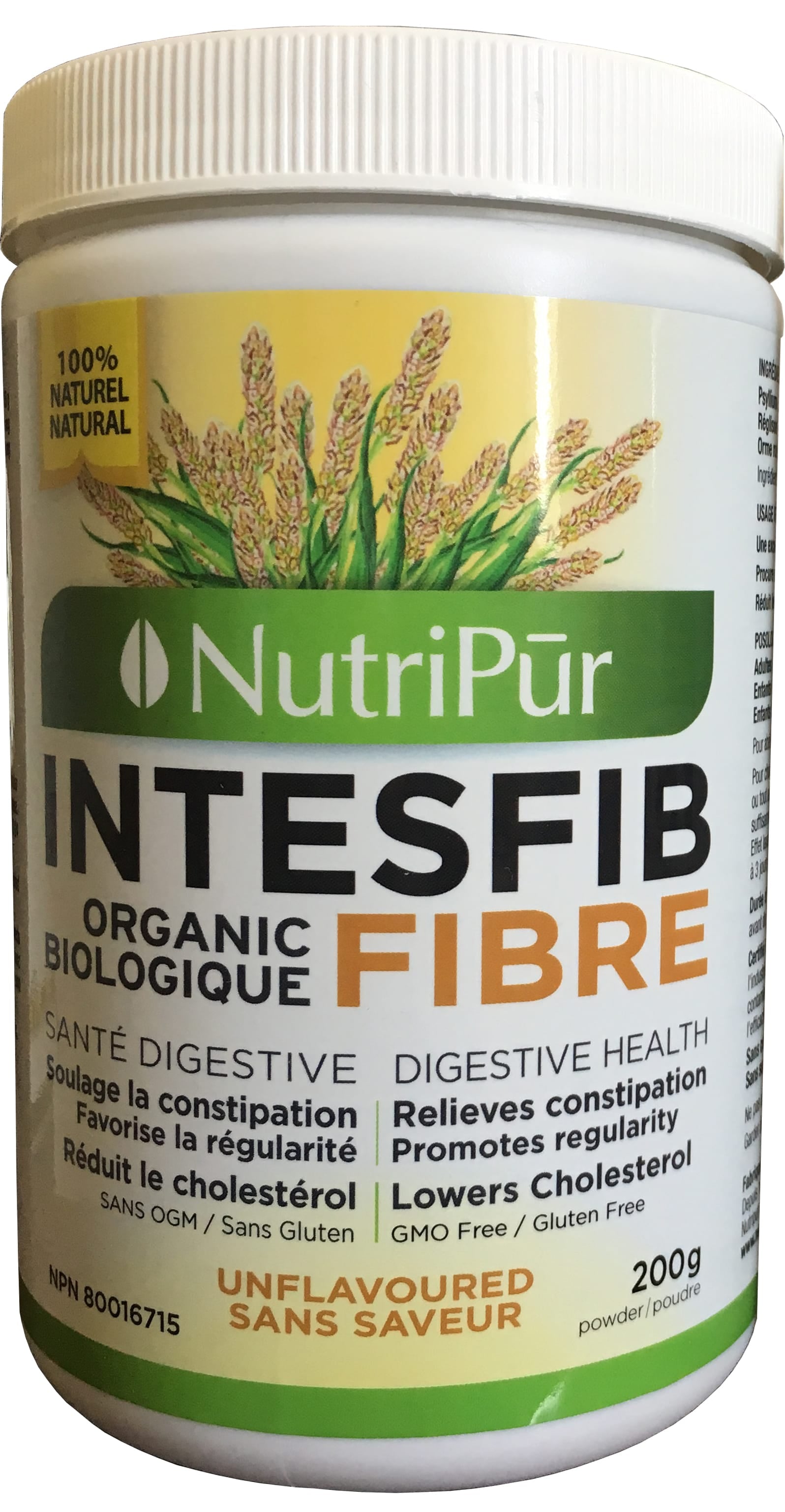 200g Unflavoured | Nutripur IntesFib Powder 200g Unflavoured