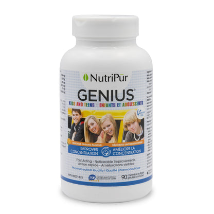 90 Chewables | Nutripur Genius Kids & Teens Chewable 90 Chewables
