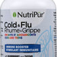 60 Vegetable Capsules | Nutripur Cold & Flu Kids & Teens 60 Vegetable Capsules