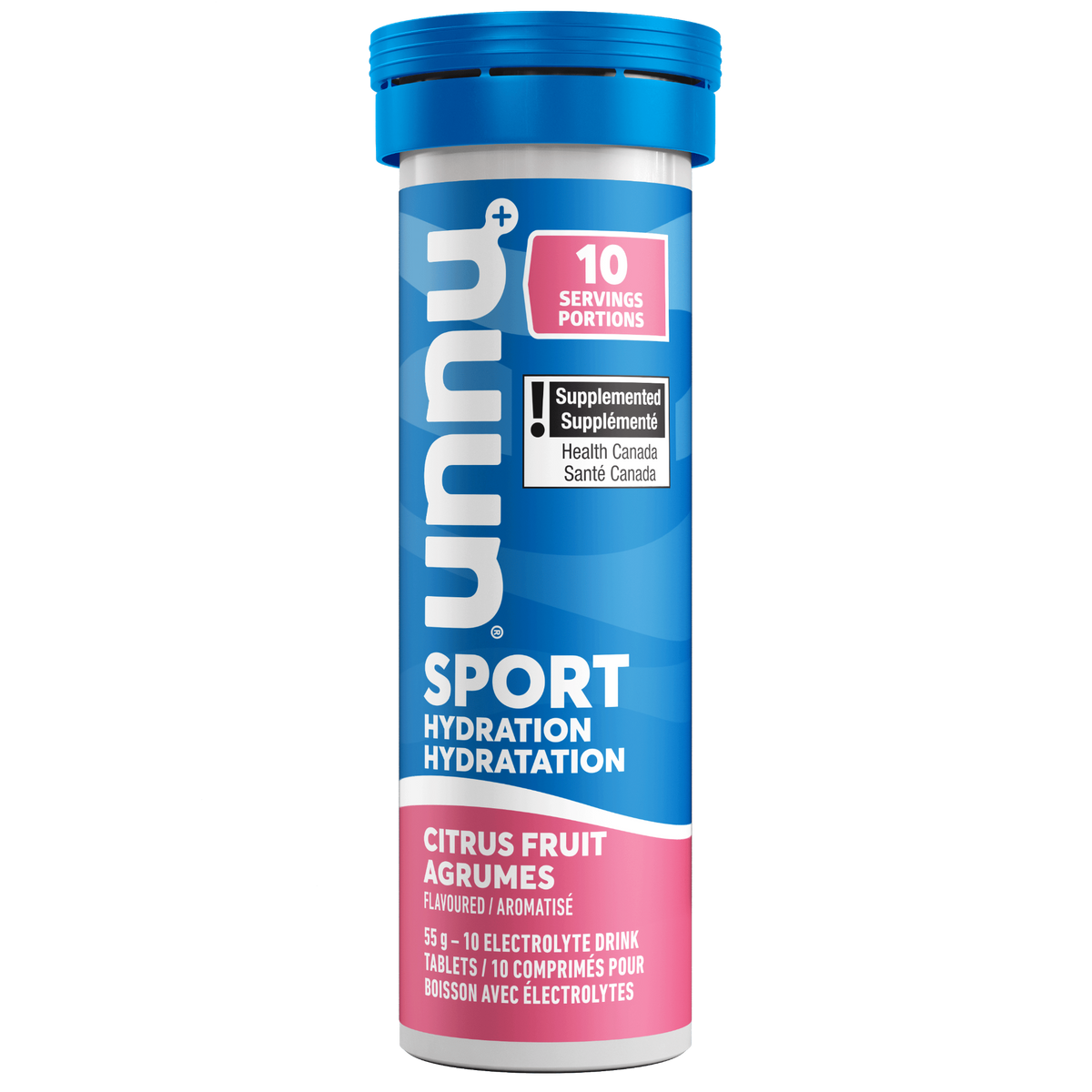 10 Tablets Citrus Fruit | Nuun Sport Hydration Electrolytes Tablets