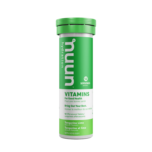 Tangerine Lime Case of 8 Tubes | Nuun Vitamins Tangerine Lime