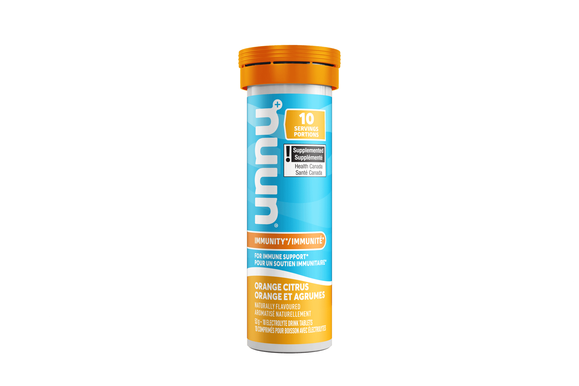 Orange Citrus Case of 8 Tubes | Nuun Immunity Orange Citrus
