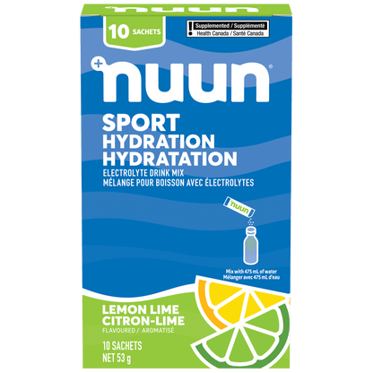 Lemon Lime 49-53g Sticks | Nuun Sport Powder Lemon Lime