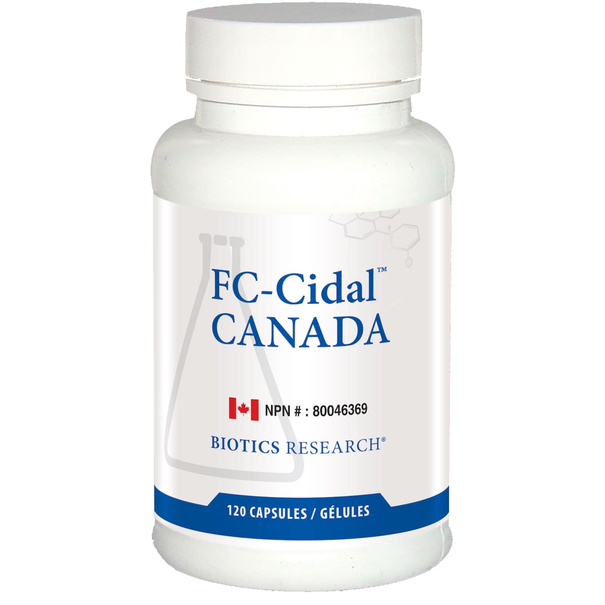 Biotics Research FC-Cidal, Antifungal and Anti-Microbial, 120 Capsules