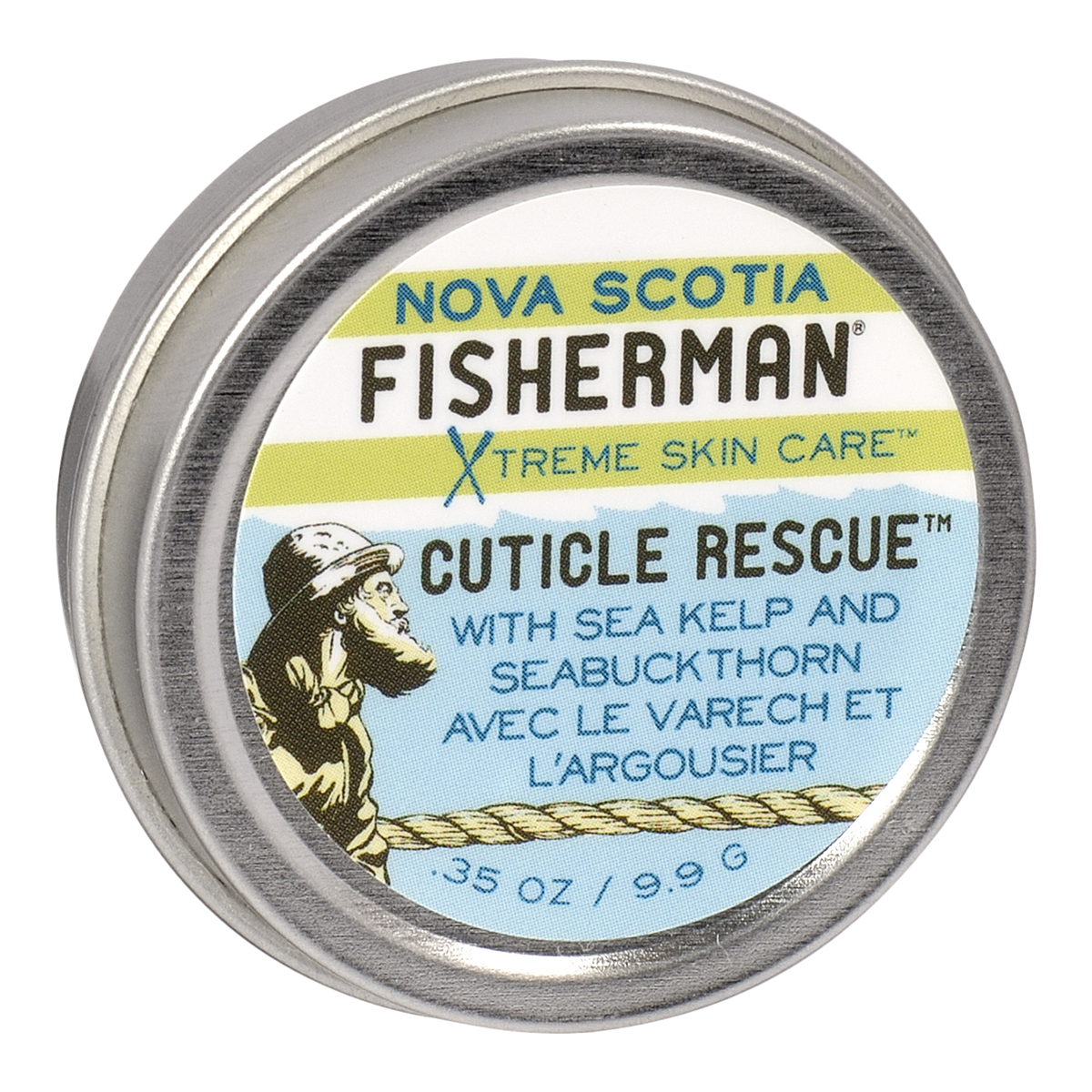 Nova Scotia Fisherman Cuticle Rescue Balm with Seabuckthorn and Sea Kelp, 10g