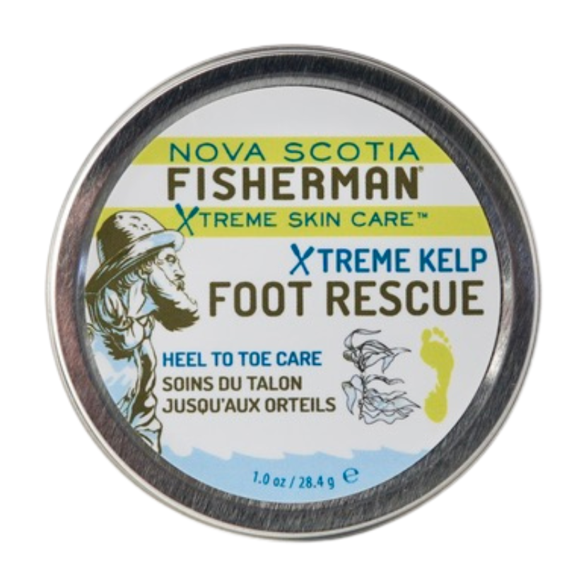 Nova Scotia Fisherman Foot Balm for Dry Heels with Sea Kelp and Tea Tree, 28g
