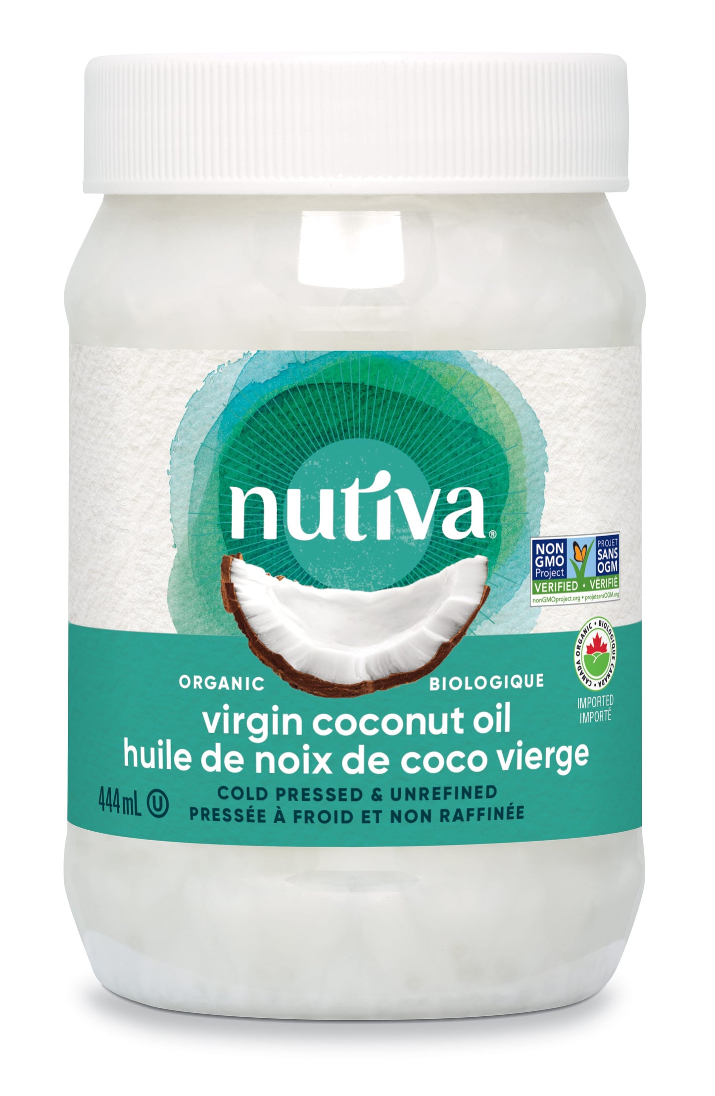 444ml | Nutiva Organic Virgin Coconut Oil 444ml