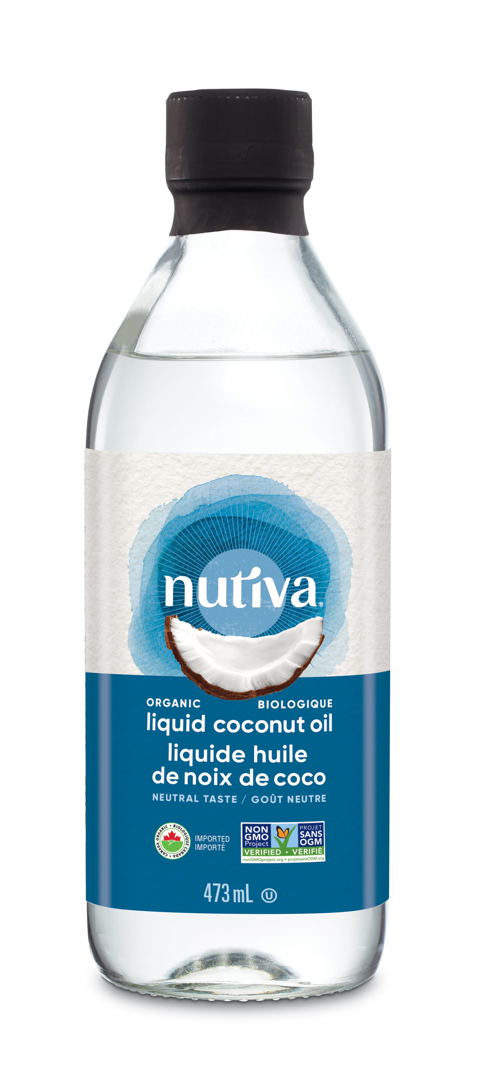 473ml | Nutiva Organic Liquid Coconut Oil 473ml