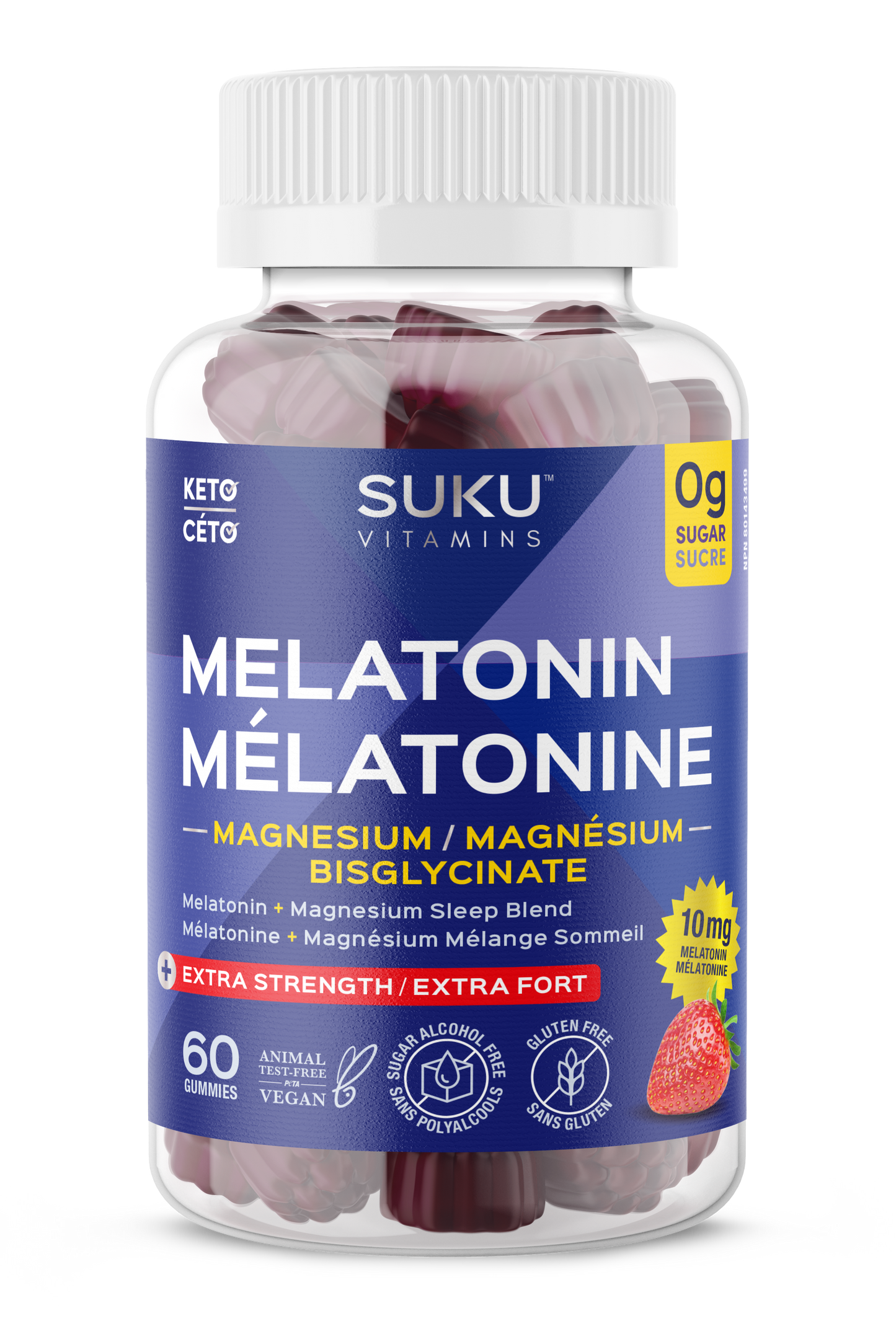 60 Gummies | SUKU Melatonin Magnesium 60 Gummies