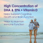 120 Softgels | AquaOmega High DHA Omega 3 Fish Oil, 3X Extra Strength Fish Oil Softgels