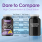 120 Softgels | AquaOmega High DHA Omega 3 Fish Oil, 3X Extra Strength Fish Oil Softgels