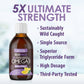 Lemon Flavour, 225ml | AquaOmega High DHA Omega 3 Fish Oil, 5X Extra Strength Liquid Fish Oil