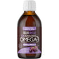 Grape Flavour, 225ml | AquaOmega High DHA Omega 3 Fish Oil, 5X Extra Strength Liquid Fish Oil