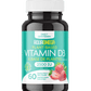 AquaOmega Plant-Based Vitamin D3 Chewables Strawberry