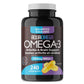 AquaOmega Omega-3 Balanced Fish Oil Softgels 240 Softgels