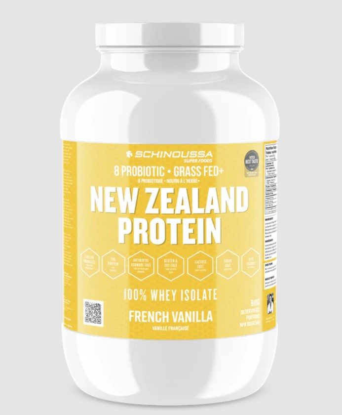 French Vanilla 910g | Schinoussa NZ Probiotic Whey Isolate French Vanilla 910g