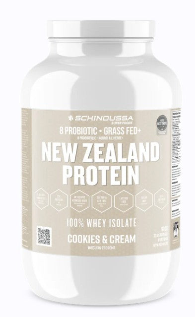 Cookies & Cream 910g | Schinoussa NZ Probiotic Whey Isolate Cookies & Cream 910g