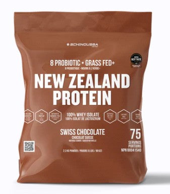 Chocolate | Schinoussa New Zealand Probiotic Whey Isolate Protein 2.3kg Chocolate
