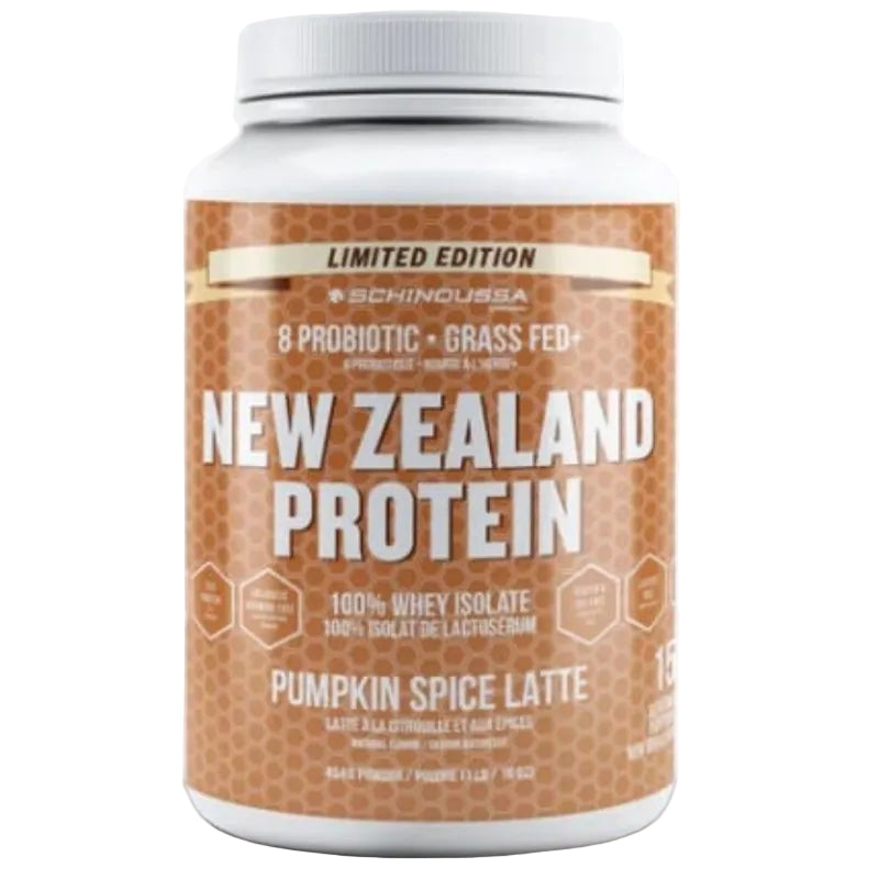 454g | Schinoussa New Zealand Probiotic Whey Isolate Pumpkin Spice 454g 454g