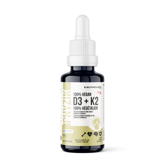 30ml | Schinoussa 100% Vegan D3 + K2 Drops 30ml