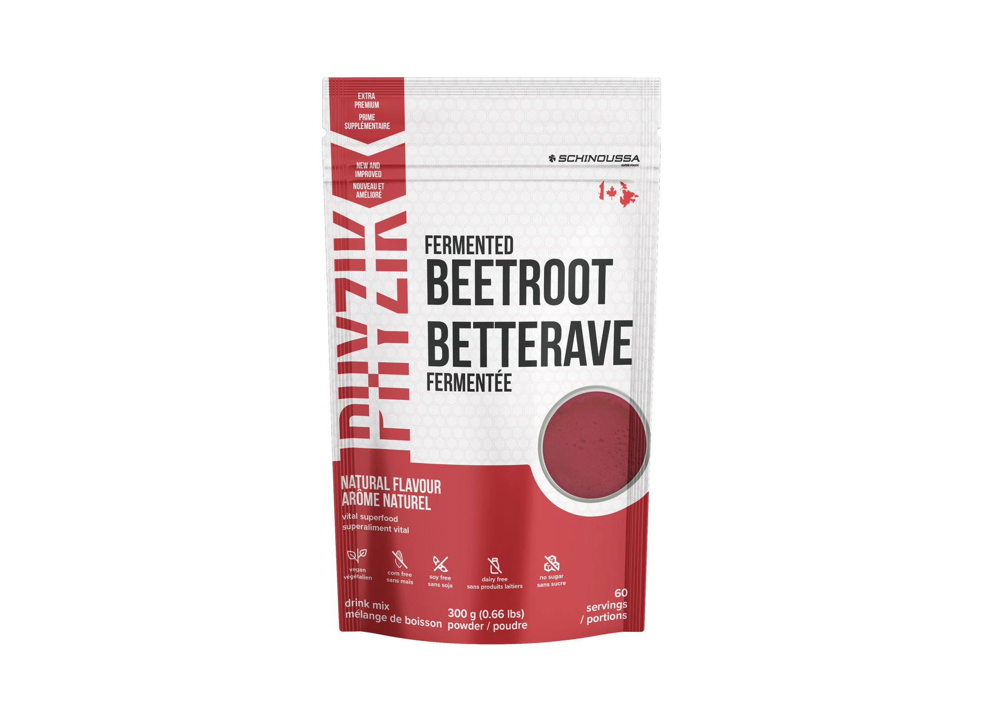 300g | Schinoussa Fermented Beet Root Powder 300g