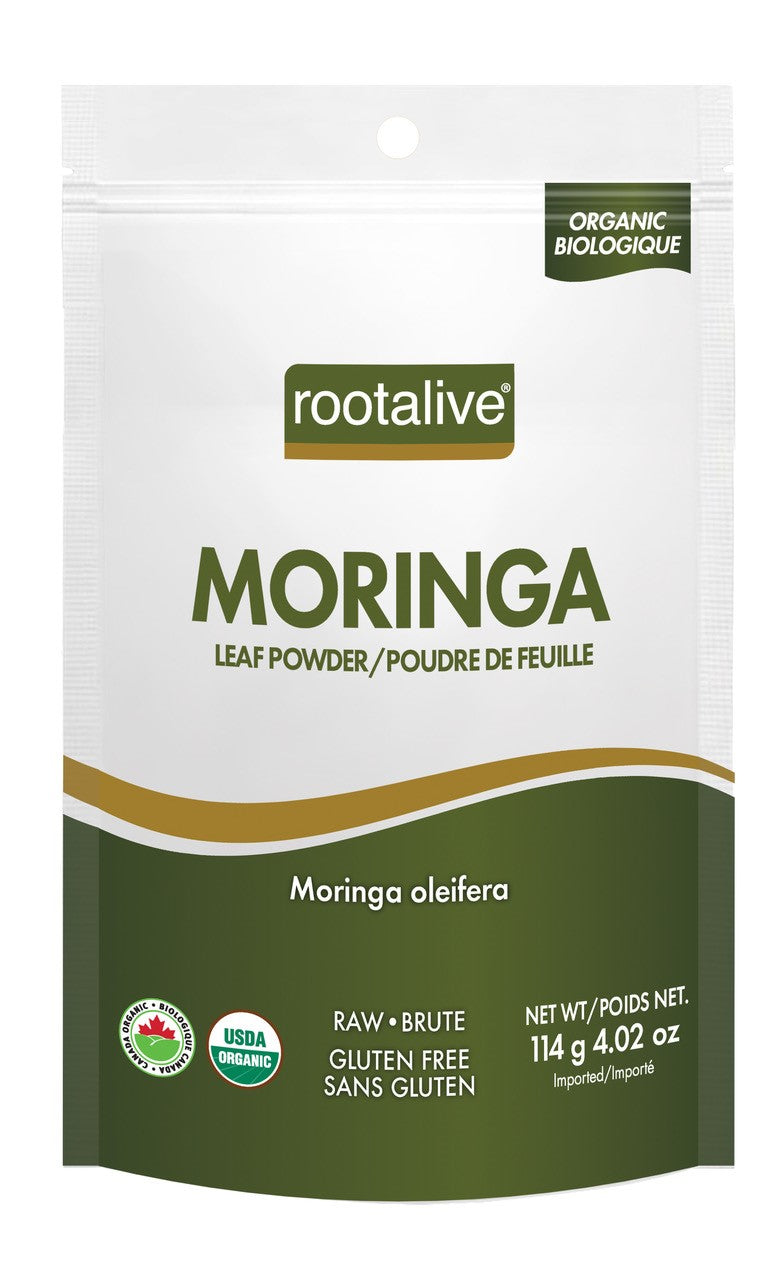 114g | Rootalive Organic Moringa Leaf Powder 114g