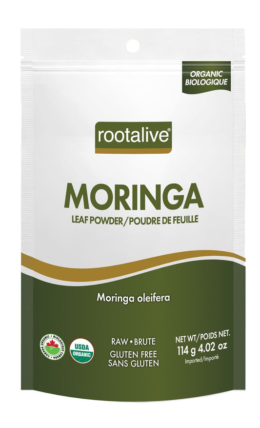 114g | Rootalive Organic Moringa Leaf Powder 114g