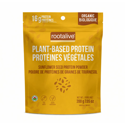 200g | Rootalive Organic Sunflower Seed Protein Powder 200g