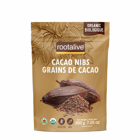 200g | Rootalive Organic Cacao Nibs 200g