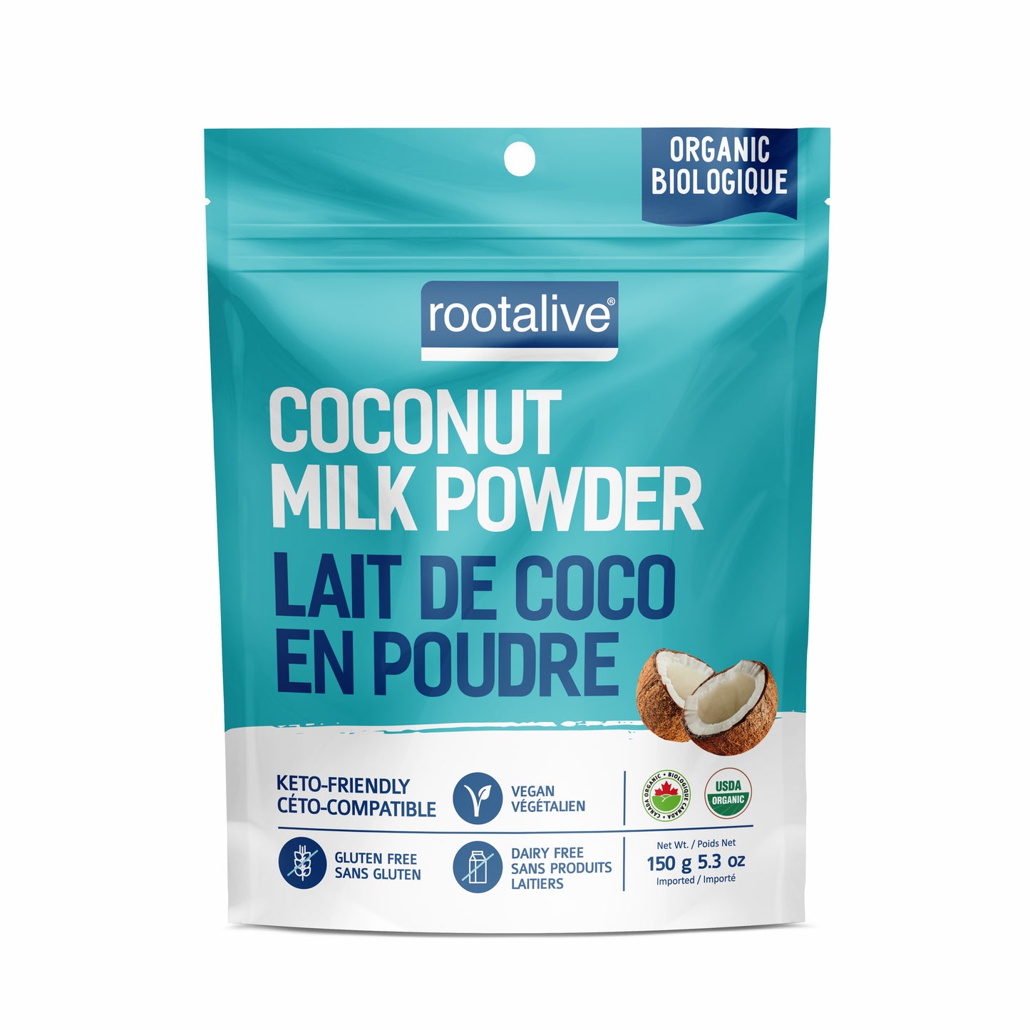 150g | Rootalive Coconut Milk Powder 150g