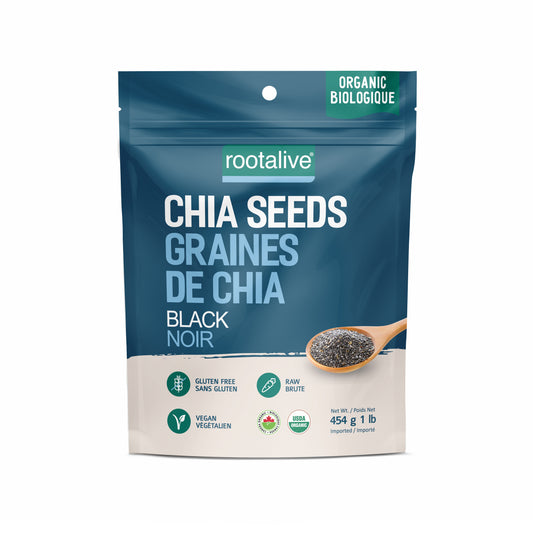 454g | Rootalive Black Chia Seeds 454g