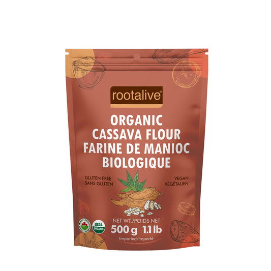 500g | Rootalive Organic Cassava Flour 500g