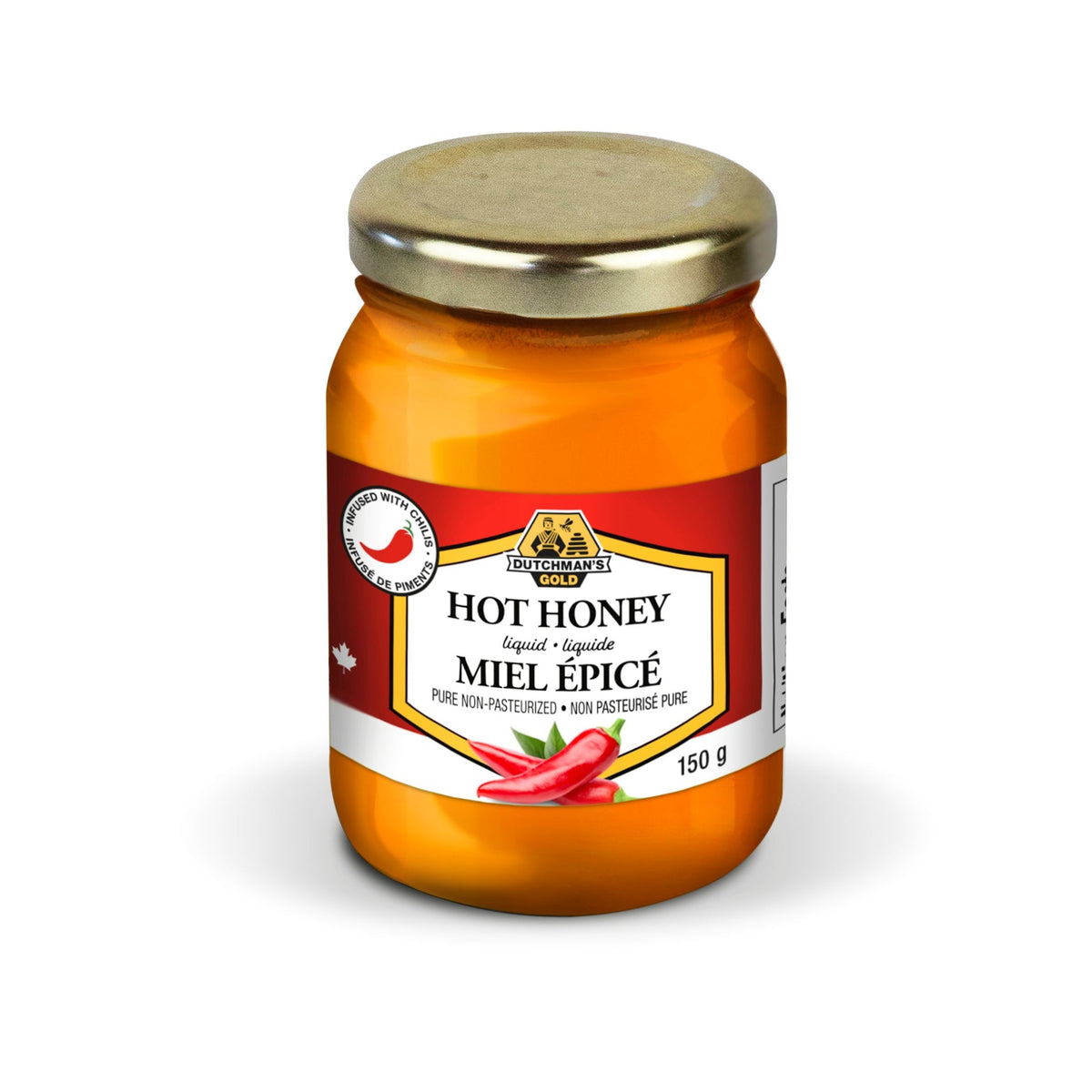 Dutchman's Gold Hot Honey, 150g