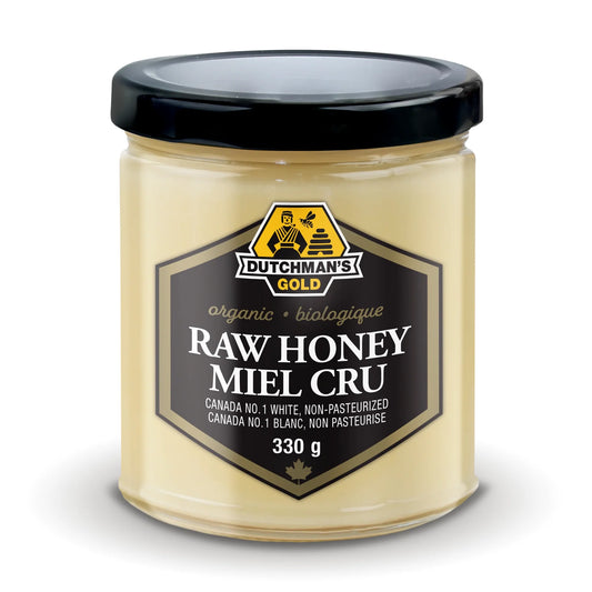 Dutchman's Gold Organic Honey, Raw, 330g