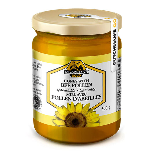 Dutchman's Gold Honey with Bee Pollen or Royal Jelly, With Bee Pollen