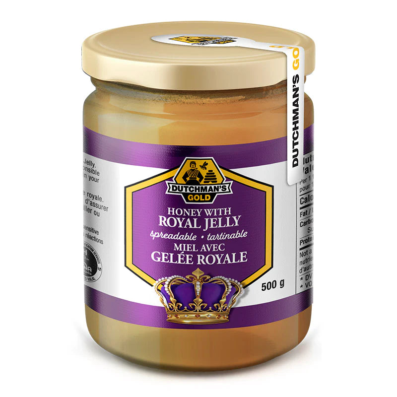 Dutchman's Gold Honey with Bee Pollen or Royal Jelly, With Royal Jelly