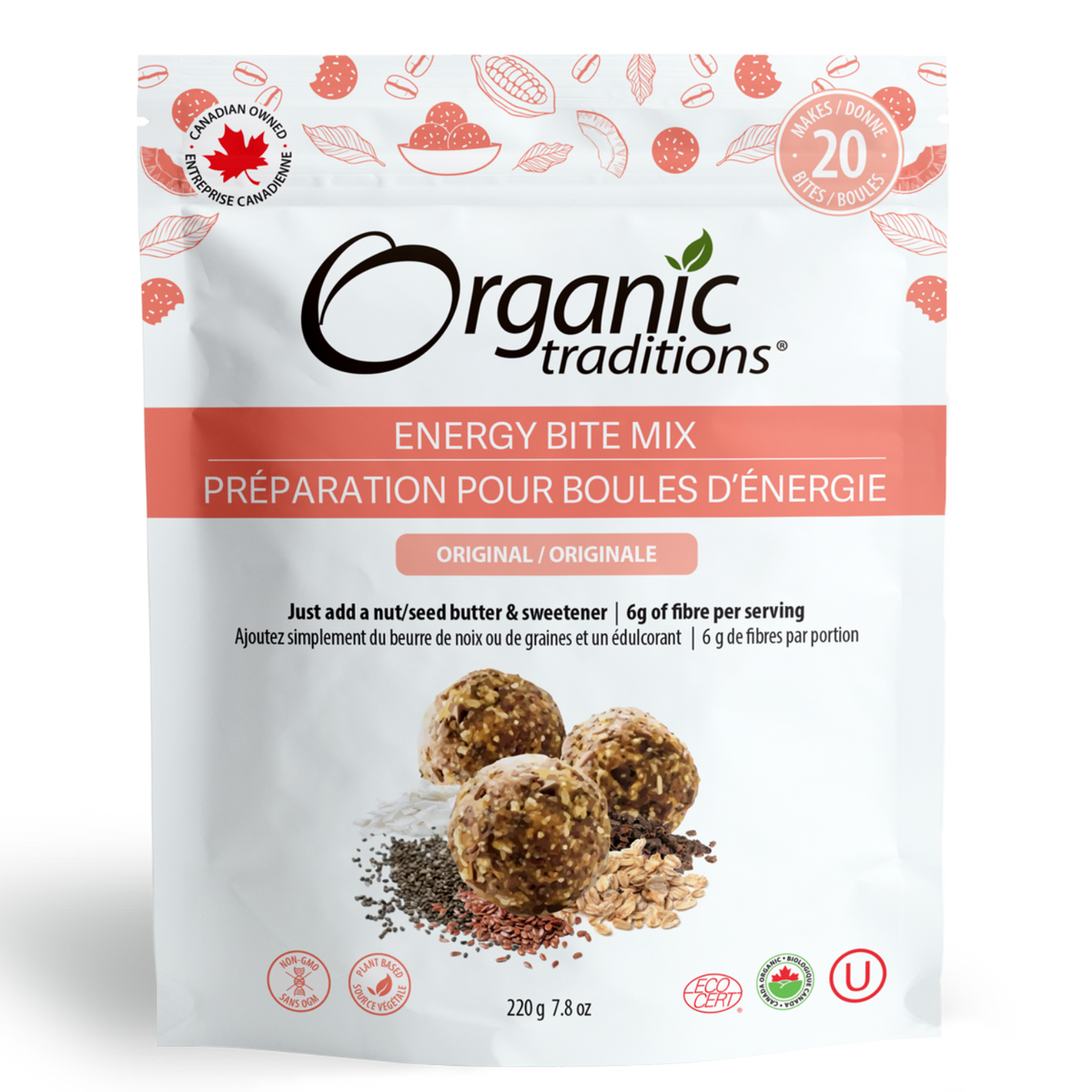 Original | Organic Traditions Energy Bites Original
