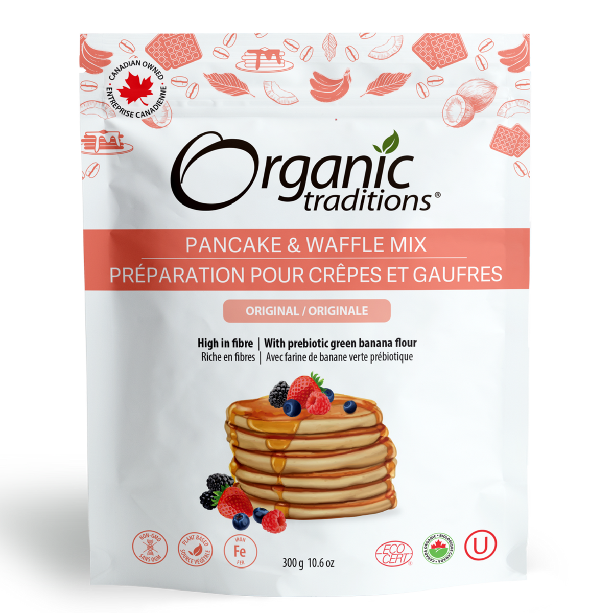 Original | Organic Traditions Pancake and Waffle Mix Original