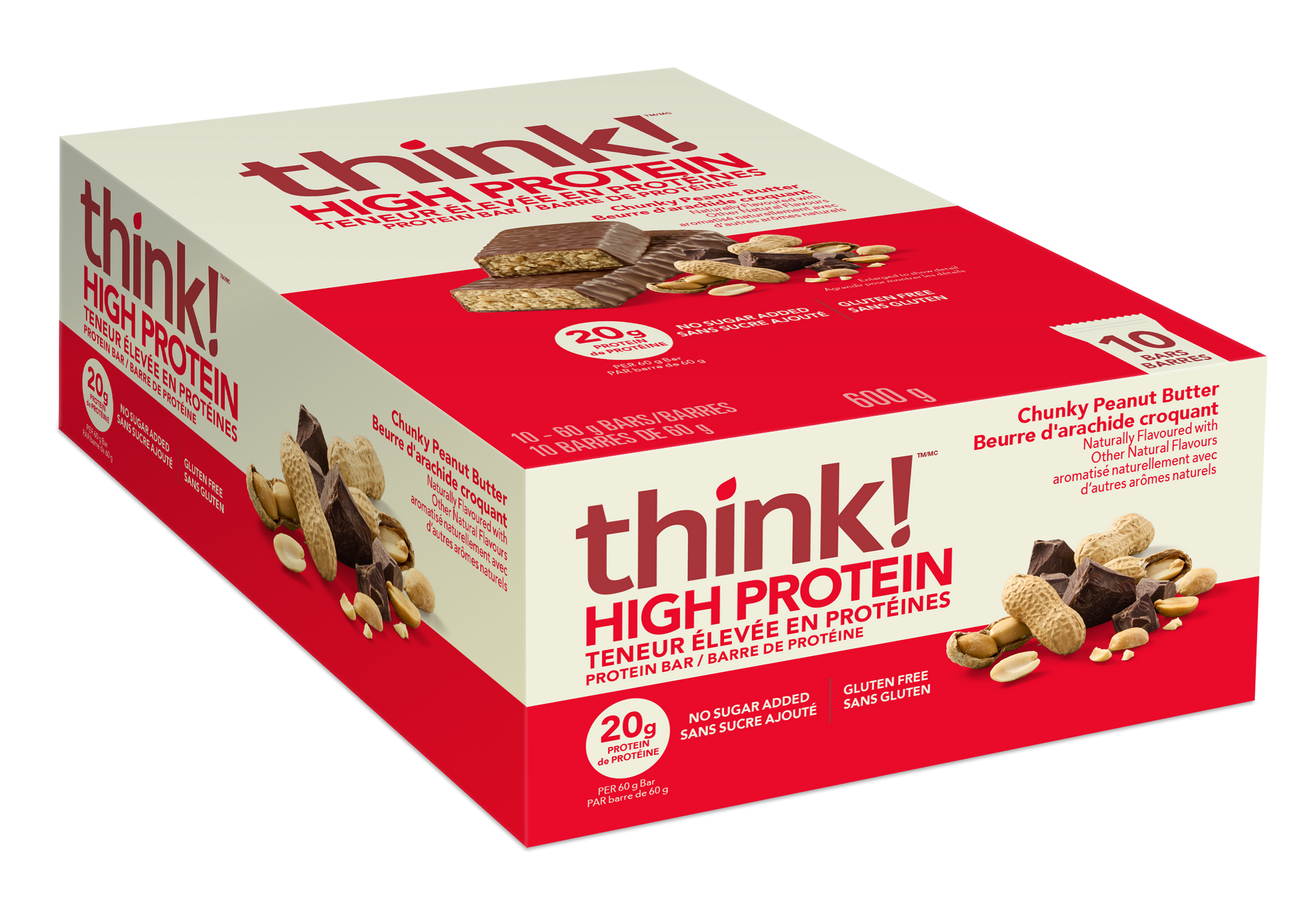 think! High Protein Bar Chunky Peanut Butter