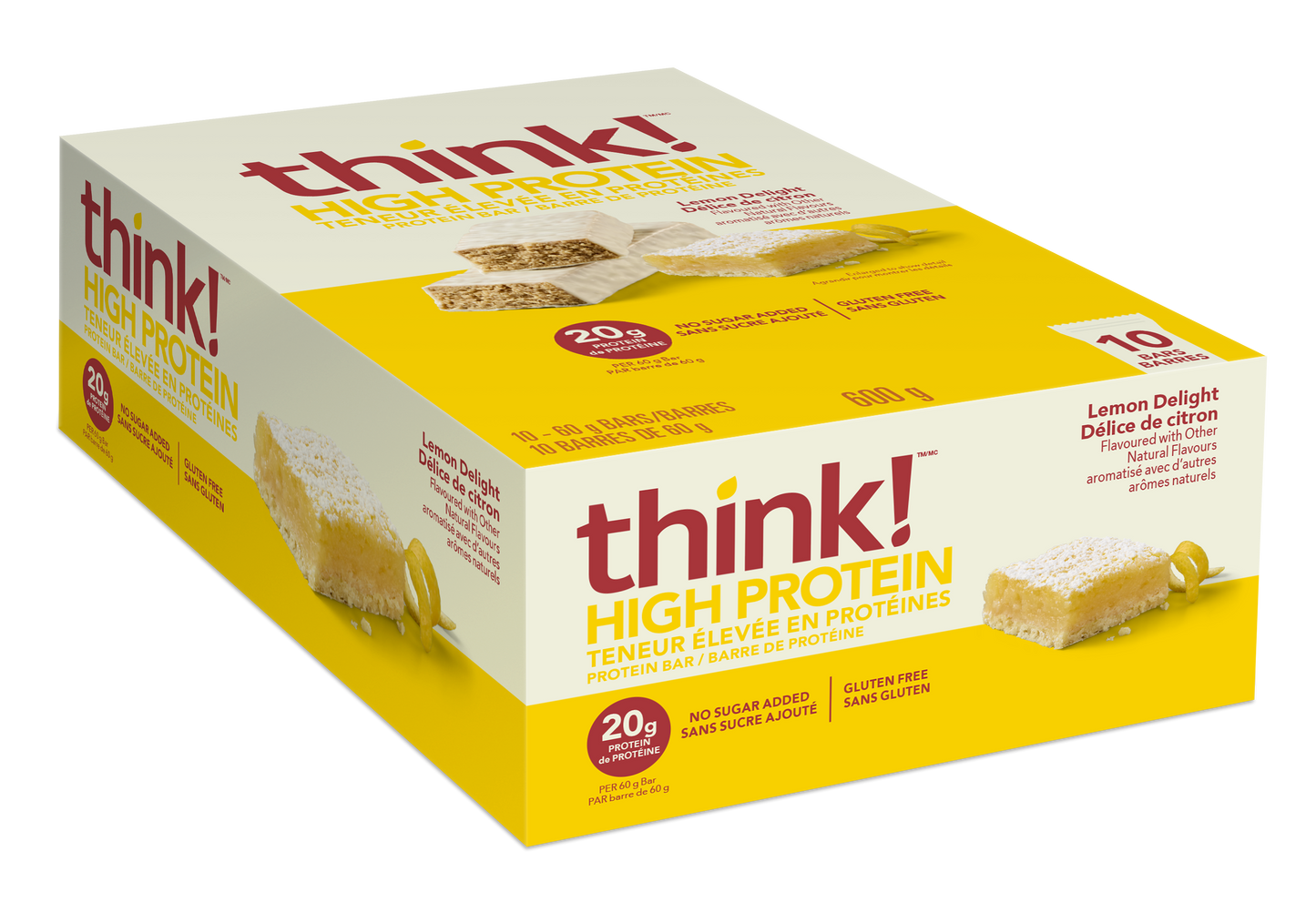 think! High Protein Bar Lemon Delight