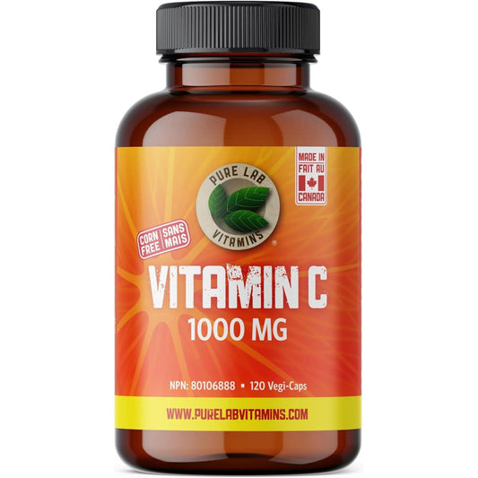 120 Vegetable capsules | Pure Lab Vitamins Vitamin C 1000 MG