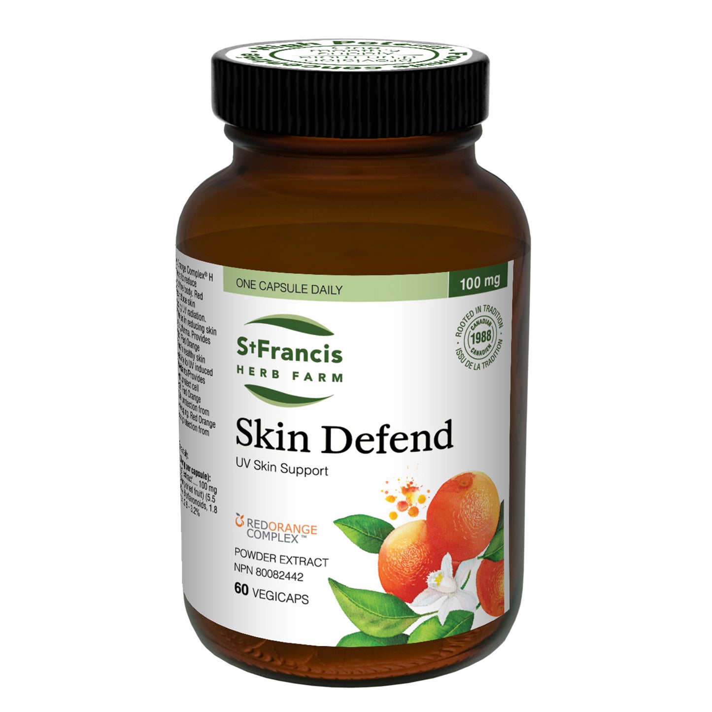 60 Vegetable Capsules | St. Francis Skin Defend UV Skin Support 60 Vegetable Capsules