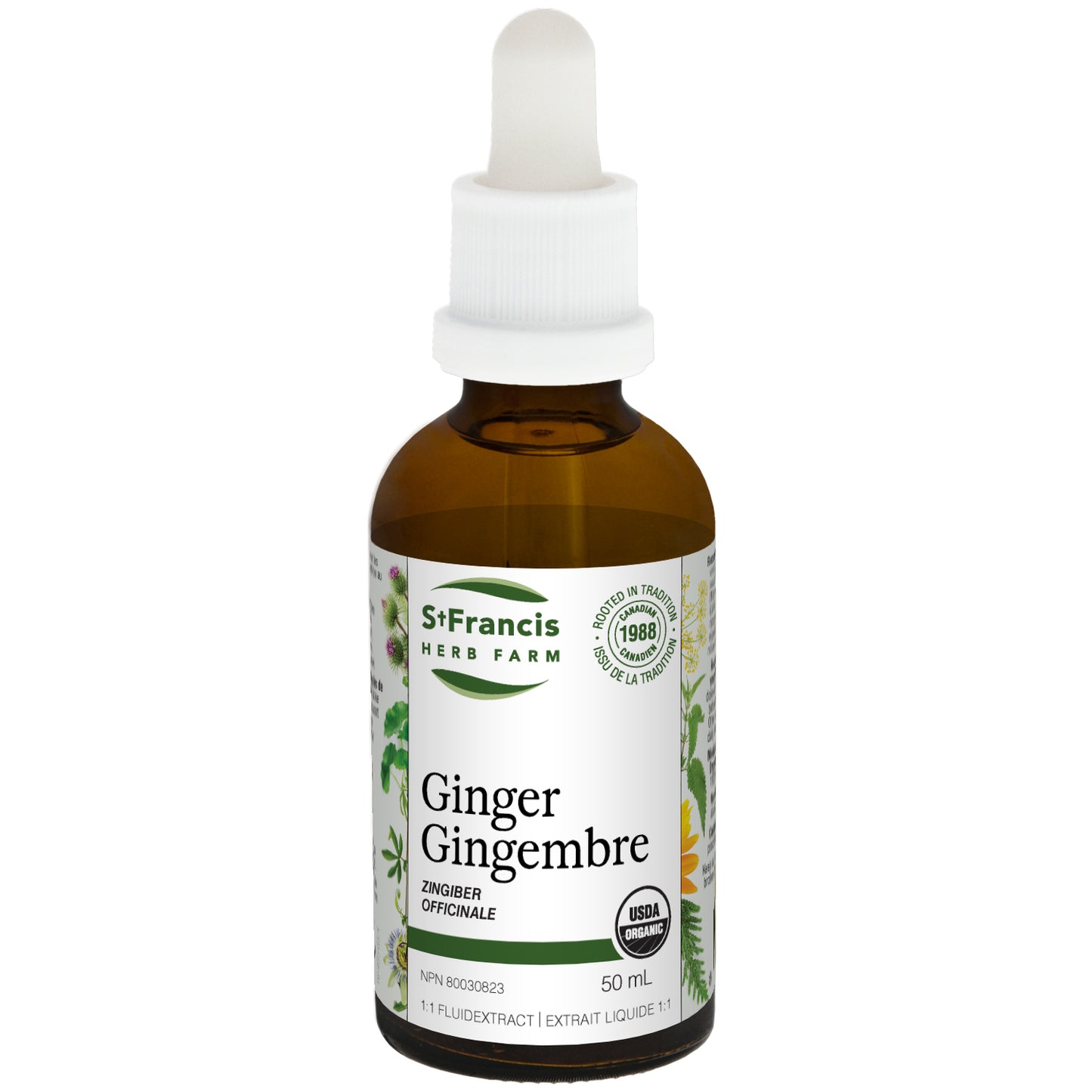 50ml | St. Francis Ginger 1:1 Fluid Extract 50ml